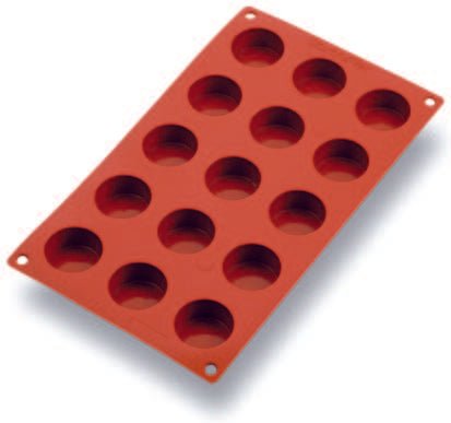 Matfer Bourgeat Gastroflex® Round Petit - fours Mold (257916) - iFoodservice Online