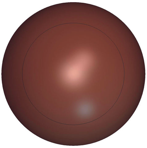 Matfer Bourgeat Half Sphere Mold 4 3/4" (382051) - iFoodservice Online