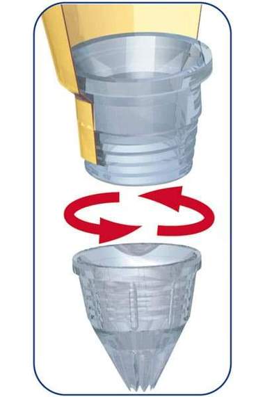 Matfer Bourgeat INTERCHANGEABLE DECORATING PASTRY TIPS U6 (Pack of 2) 167306 - iFoodservice Online