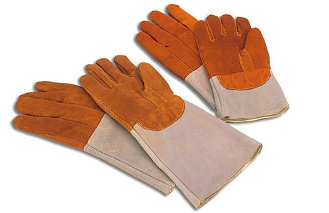 Matfer Bourgeat Leather Protection/Oven Mitts ,Pair 4" (773001) - iFoodservice Online