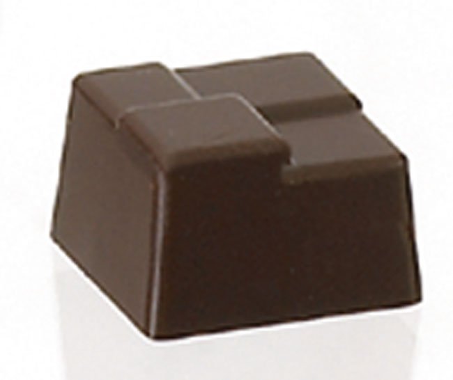 Matfer Bourgeat Polycarbonate Wickerwork Square Sweets Mold (380112) - iFoodservice Online