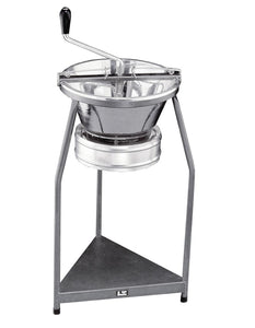 Matfer Bourgeat Rotary Floor Stand Food Mill 15 1/2" (15 Qts.) (P1000) - iFoodservice Online