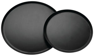 Matfer Bourgeat Round Black Steel Baking/Oven Sheet, 12 5/8" (310407) - iFoodservice Online