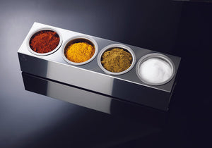 Matfer Bourgeat Spices Roll’box 4 Bowl Set (017084) - iFoodservice Online