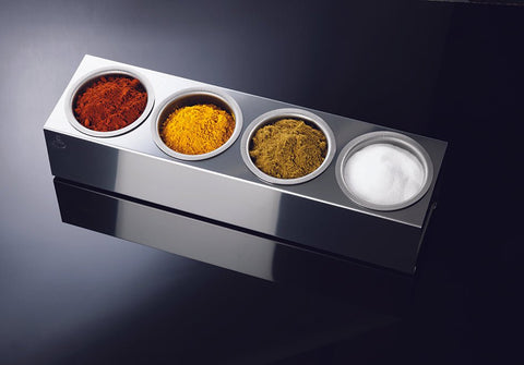 Matfer Bourgeat Spices Roll’box 4 Bowl Set (017084) - iFoodservice Online
