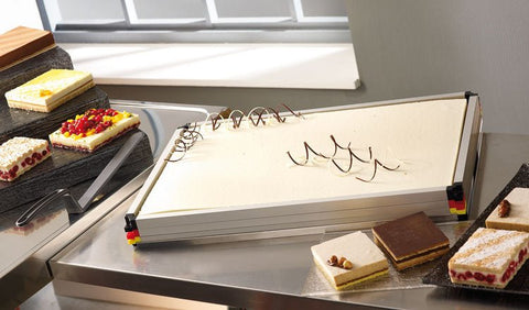 Matfer Bourgeat STACKABLE MOUSSE FRAME - YELLOW 23 3/8" (10 MM) 370107 - iFoodservice Online