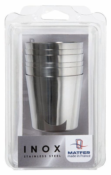 Matfer Bourgeat Stainless Steel Baba Molds Nonstick, 2 1/2" Pack of 6 (342478) - iFoodservice Online
