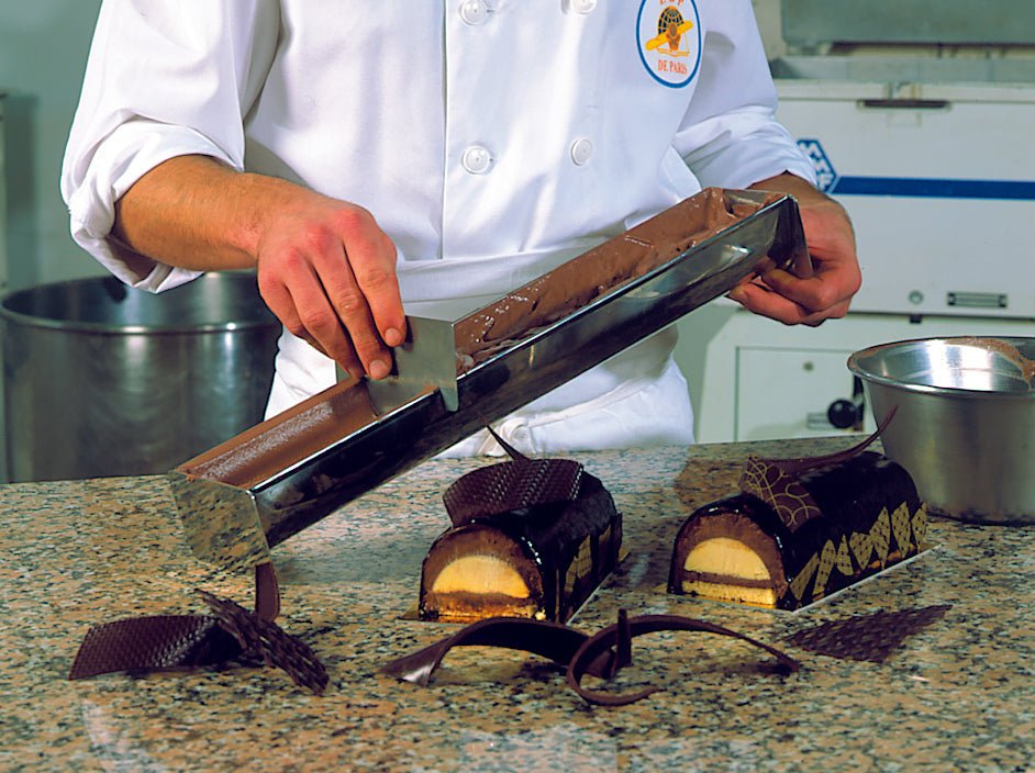 Matfer Bourgeat Stainless Steel Buche Cake Comb (341629) - iFoodservice Online