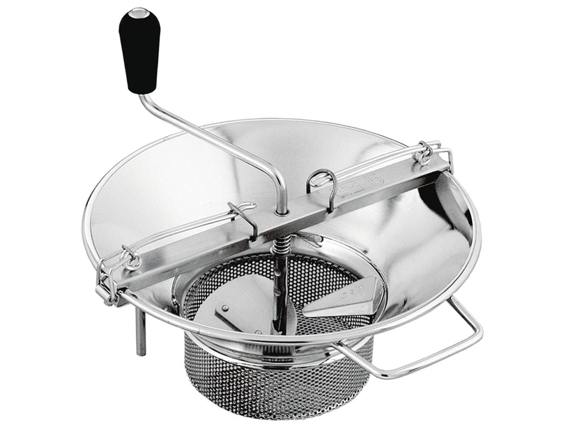 Matfer Bourgeat Stainless Steel No. 5 Food Mill 14 1/4" X530 - iFoodservice Online