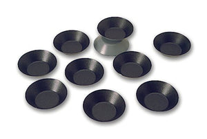 Matfer Bourgeat Steel Non - stick Plain Round Deep Tartlet Mold 1 3/4” Pack of 25 (332691) - iFoodservice Online