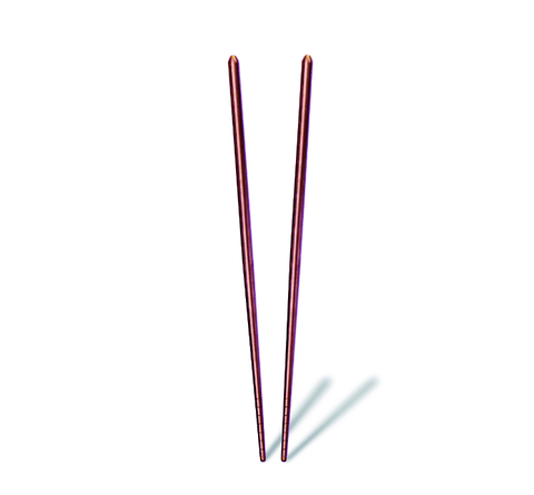 Mepra Chopsticks 2 Pcs Bronzo (Pack of 12) 10001128B - iFoodservice Online
