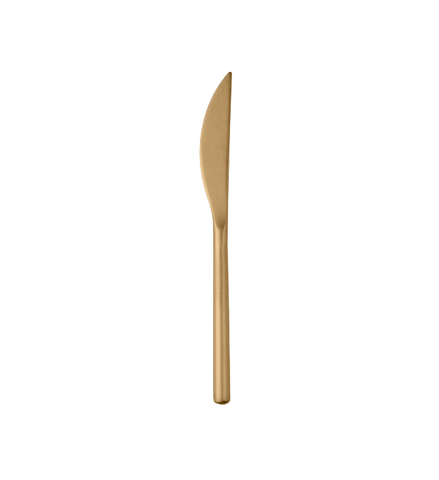 Mepra Due Table Knife "Ice Oro" (Pack of 12) 10801103 - iFoodservice Online
