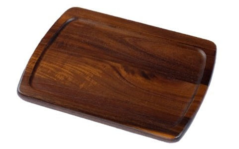 On The Table OTT Dark Wood Large Plate (107DK) - iFoodservice Online