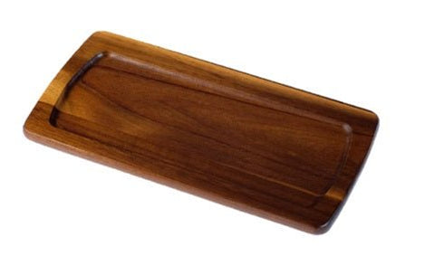 On The Table OTT Dark Wood Medium Plate (105DK) - iFoodservice Online