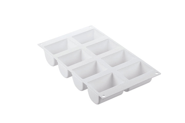 SILIKOMART CURVE BÛCHETTE 140 - SILICONE MOULD 75X50 H 46 MM (pack of 10) - iFoodservice Online