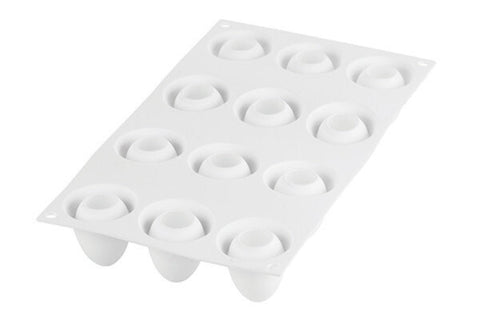 SILIKOMART CURVE EGG 30 - SILICONE MOULD N.12 EGG30 ø34 H 47 MM (pack of 10) CURVE EGG30 - iFoodservice Online