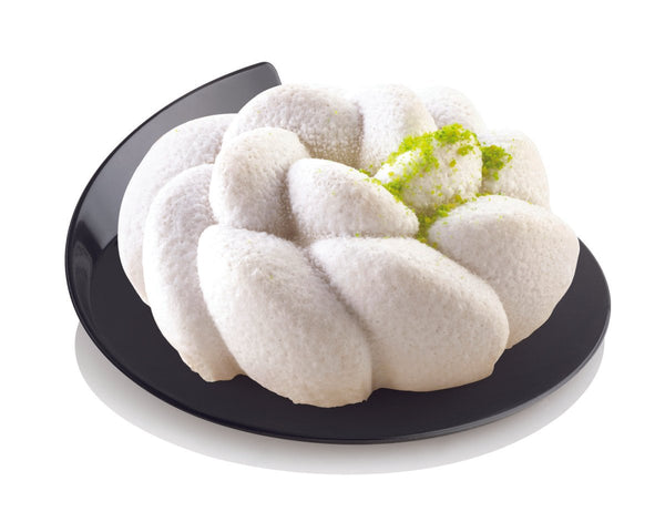 SILIKOMART CURVE FLEUR 90 - SILICONE MOULD N.6 FLEUR ø99 H 35 MM (Pack ok 10 ) - iFoodservice Online