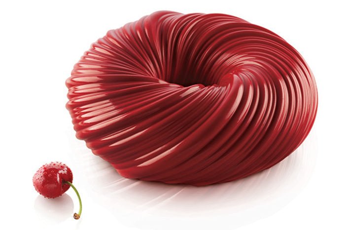 SILIKOMART CURVE INTRECCIO 105 - SILICONE MOULD N.6 ø75 H 35 MM (pack of 10) - iFoodservice Online