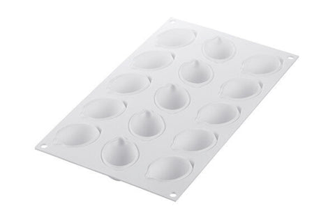 SILIKOMART CURVE LIMONE 30 - SILICONE MOULD N.15 LIMONE 55X38 H 27 MM + CUTTER (pack of 10) - iFoodservice Online