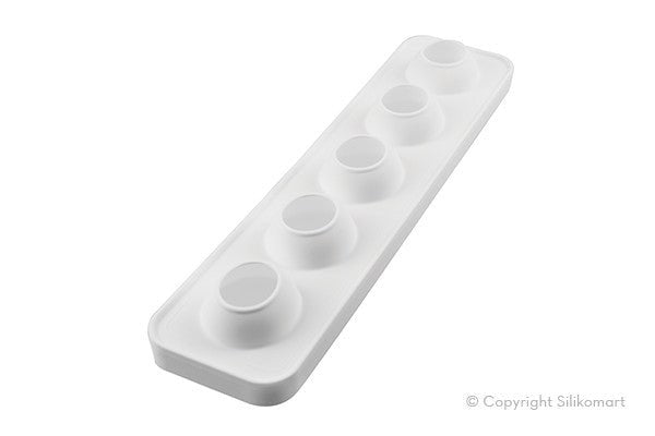 Silikomart Pera & Fico 115 - Silicone Mould 60x55 H 76 Mm + Plastic Support (Pack of 5) Pera Fico 115 - iFoodservice Online