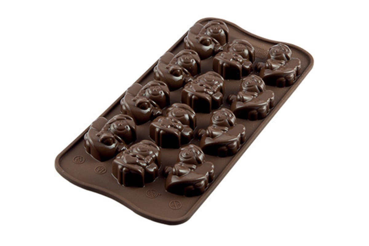 SILIKOMART SCG27 CHOCO ANGELS - SILICONE MOULD 35X30 H 16 MM - iFoodservice Online