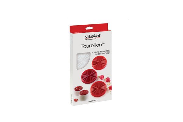 SILIKOMART TOURBILLON 28 - SILICONE MOULD N.6 TOURBILLON ø75 H 8 MM (Pack of 10) TOURB 28 - iFoodservice Online