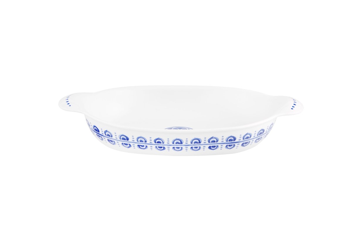 VISTA ALEGRE Azure Oval Roaster w/ handles 36X20 - Item (38002264) - iFoodservice Online