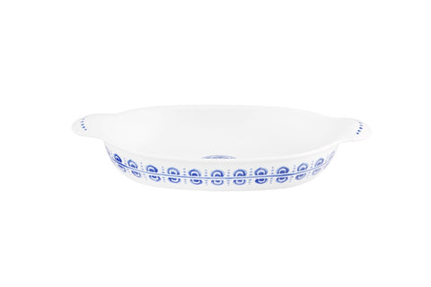 VISTA ALEGRE Azure Oval Roaster w/ handles 36X20 - Item (38002264) - iFoodservice Online
