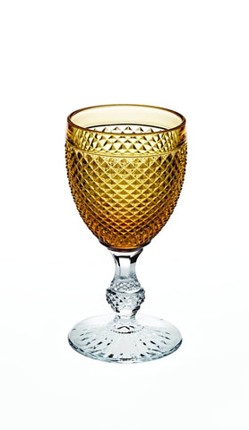 VISTA ALEGRE Bicos Bicolor Goblet With Amber Top - Item (49000431) - iFoodservice Online