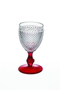 VISTA ALEGRE Bicos Bicolor Goblet With Red Stem - Item (49000430) - iFoodservice Online